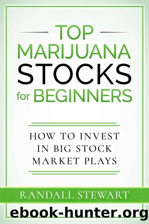 Top Marijuana Stocks for Beginners: How to Invest in Big Stock Market Plays by Randall Stewart