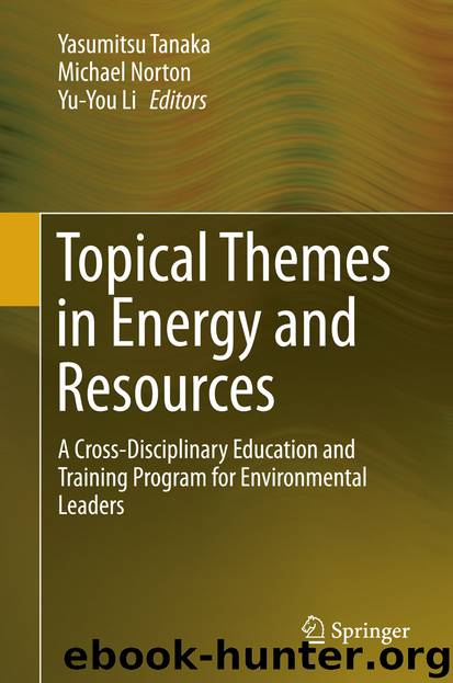 Topical Themes in Energy and Resources by Yasumitsu Tanaka Michael Norton & Yu-You Li