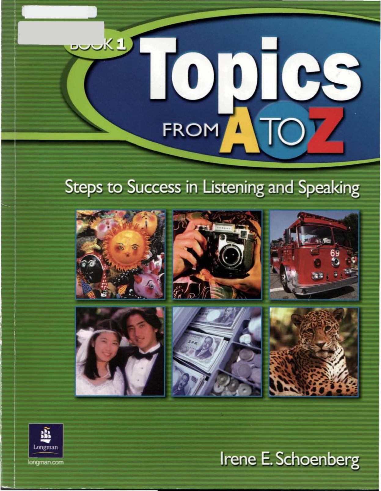 Topics from A to Z, 1 by Irene E. Schoenberg