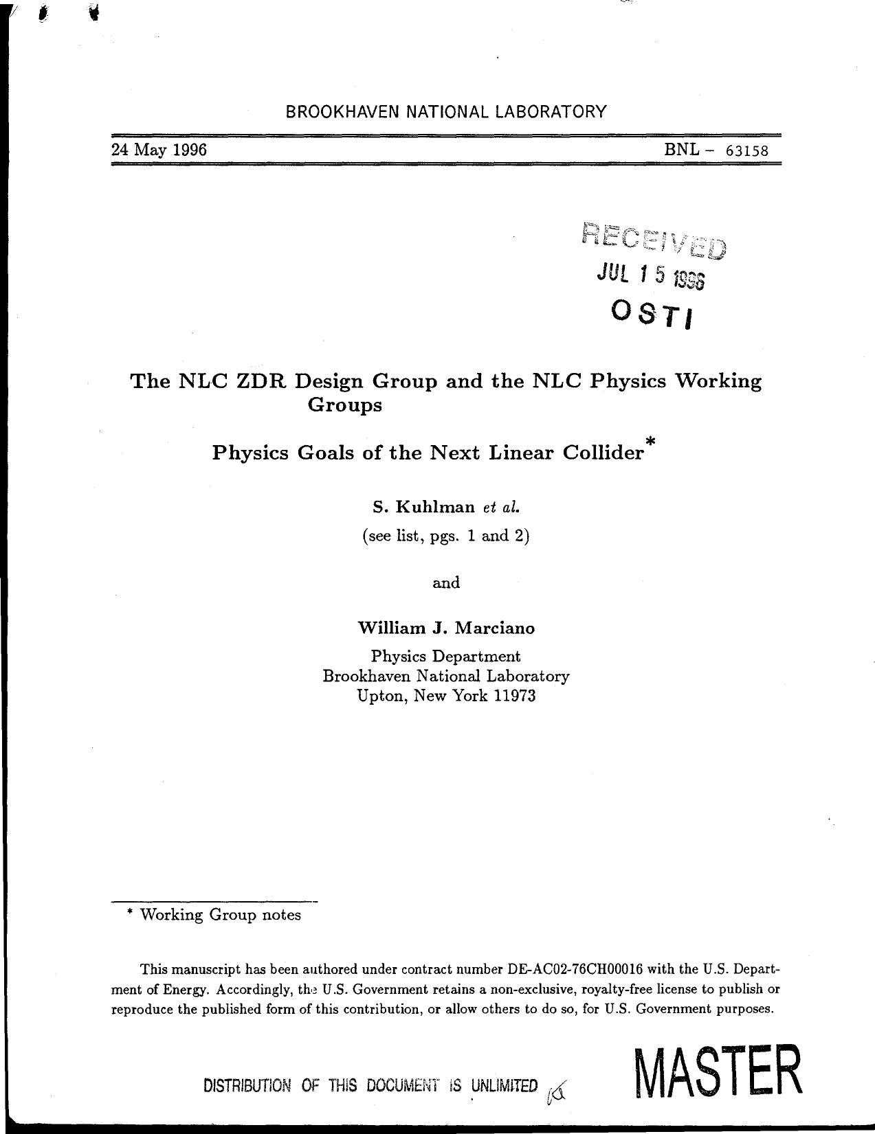 Topics in Collider Physics by unknow