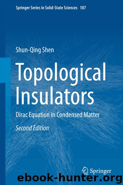 Topological Insulators by Shun-Qing Shen