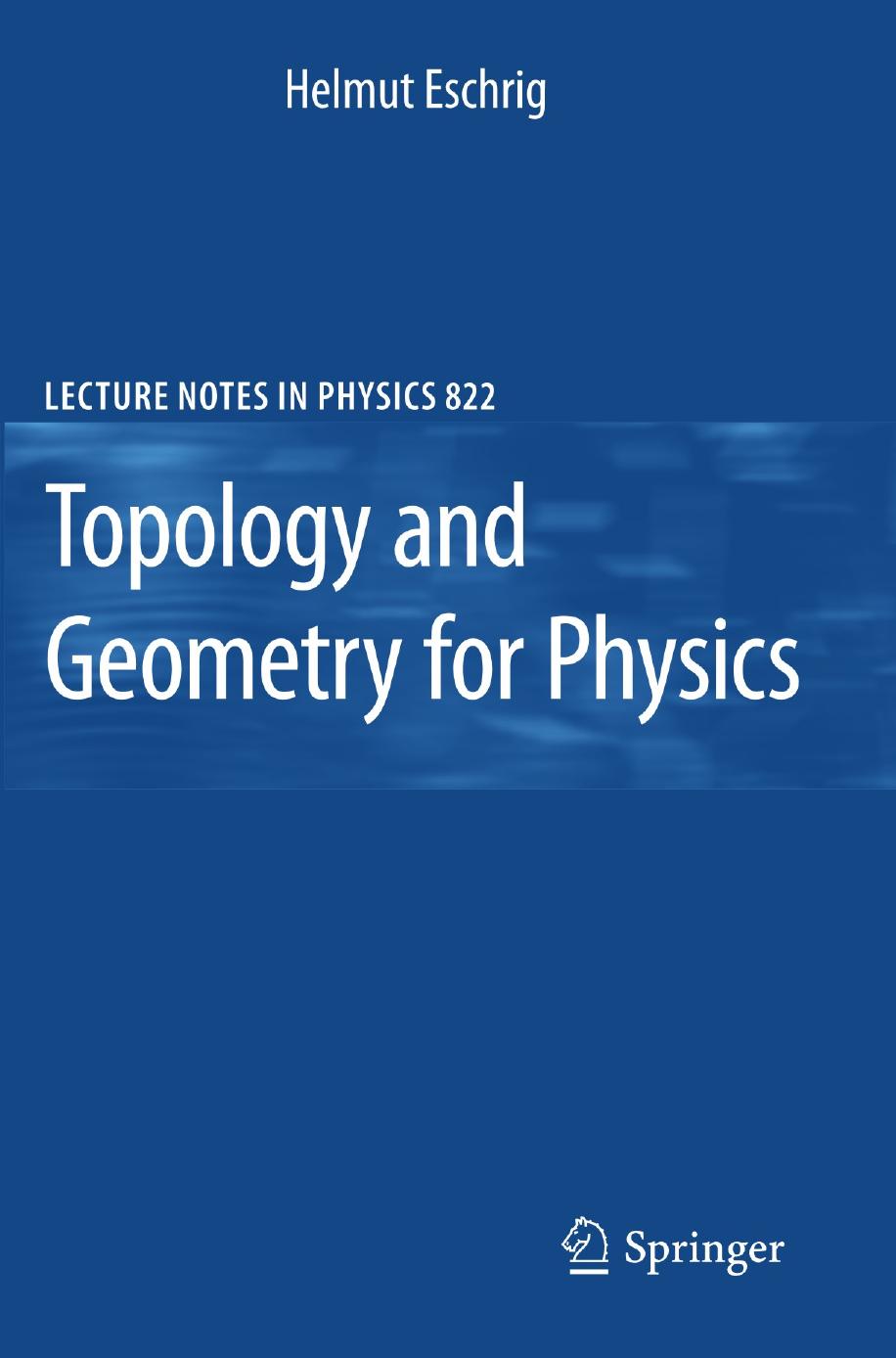 Topology and Geometry for Physics by Unknow