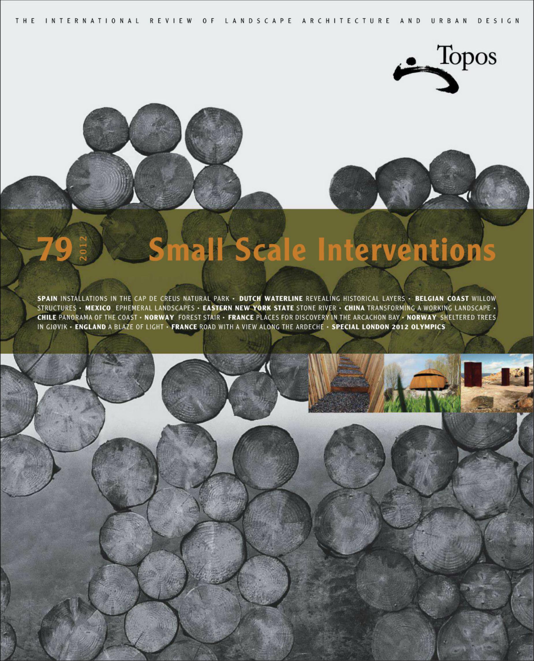 Topos Magazine No.79 - Small Scale Interventions by Unknow