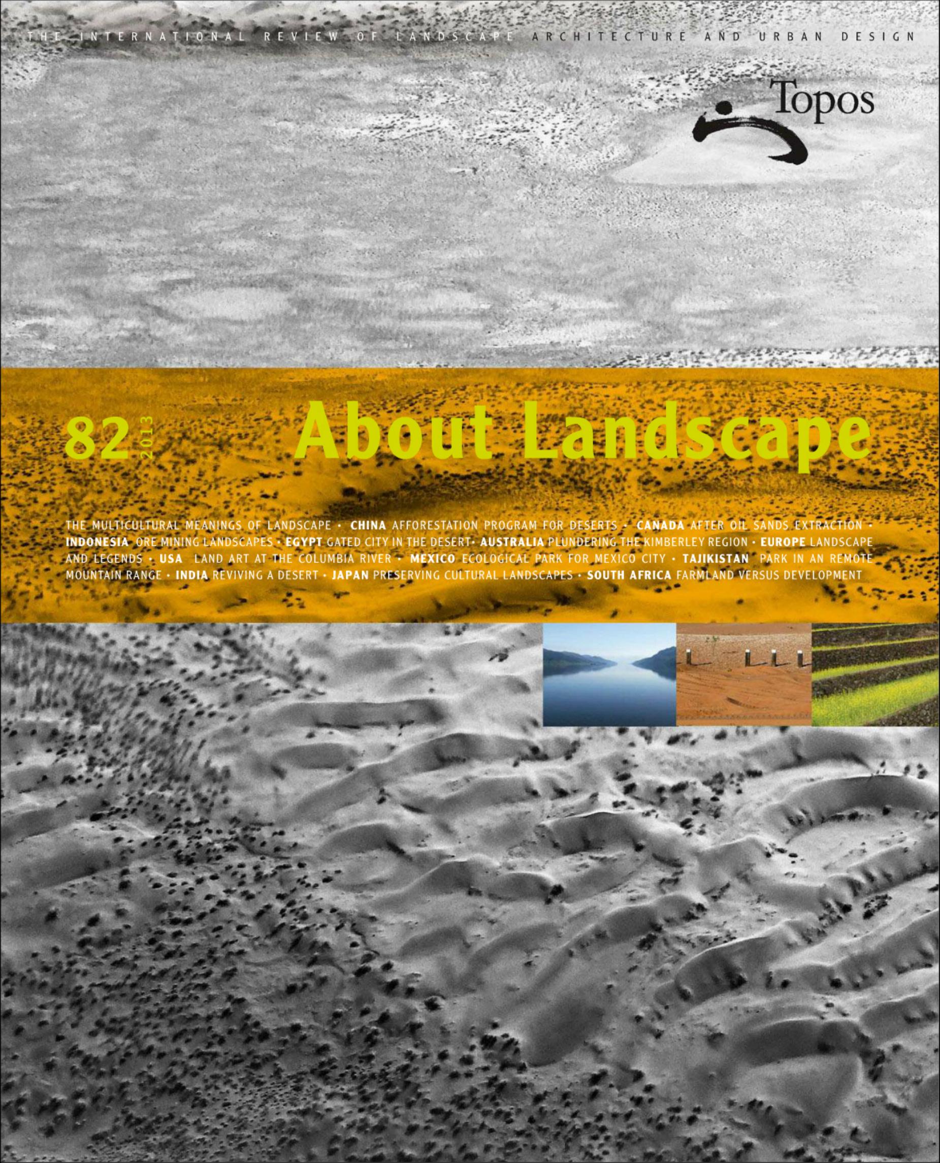 Topos Magazine No.82 - About Landscape by Unknow