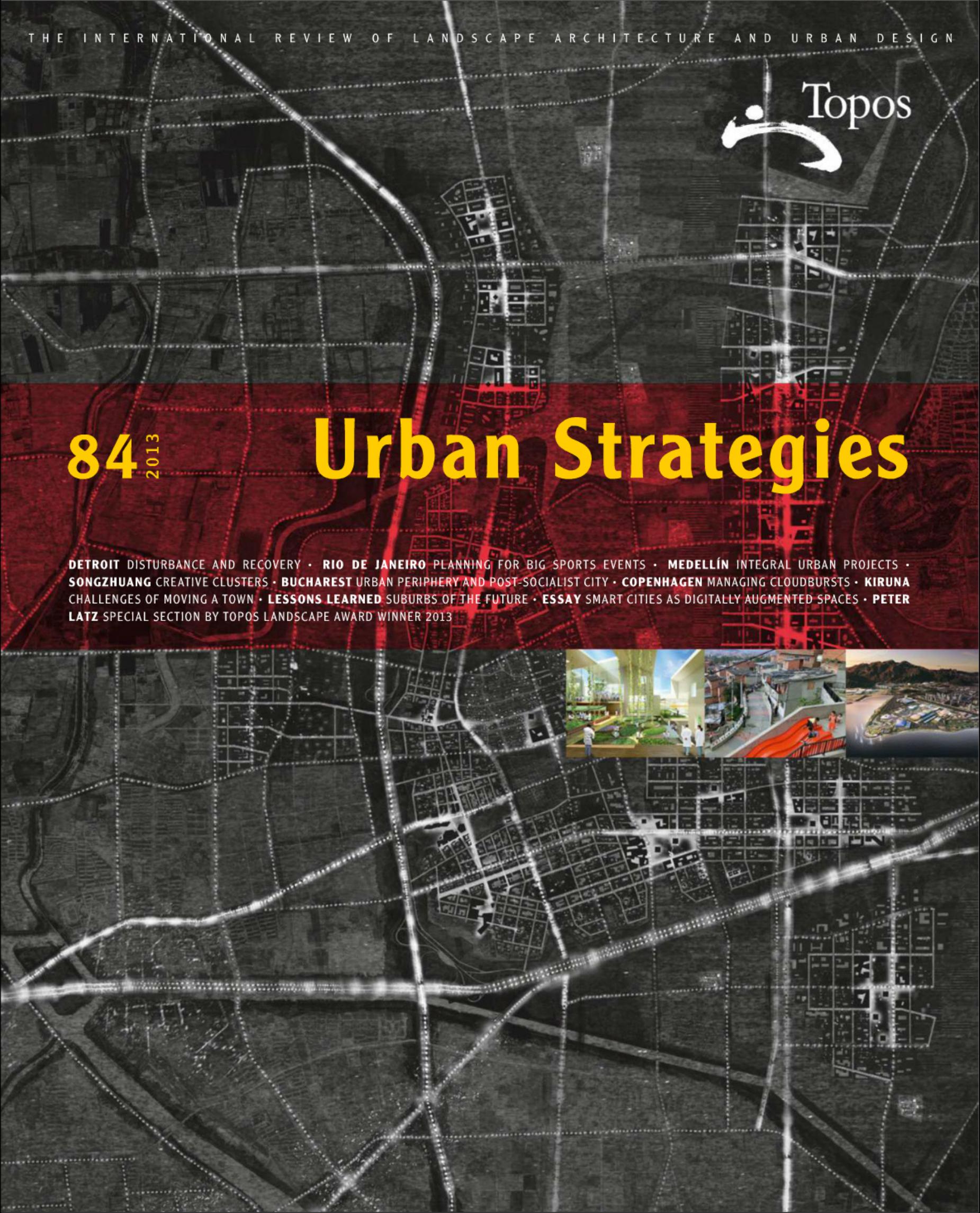Topos Magazine No.84 - Urban Strategies by Unknow