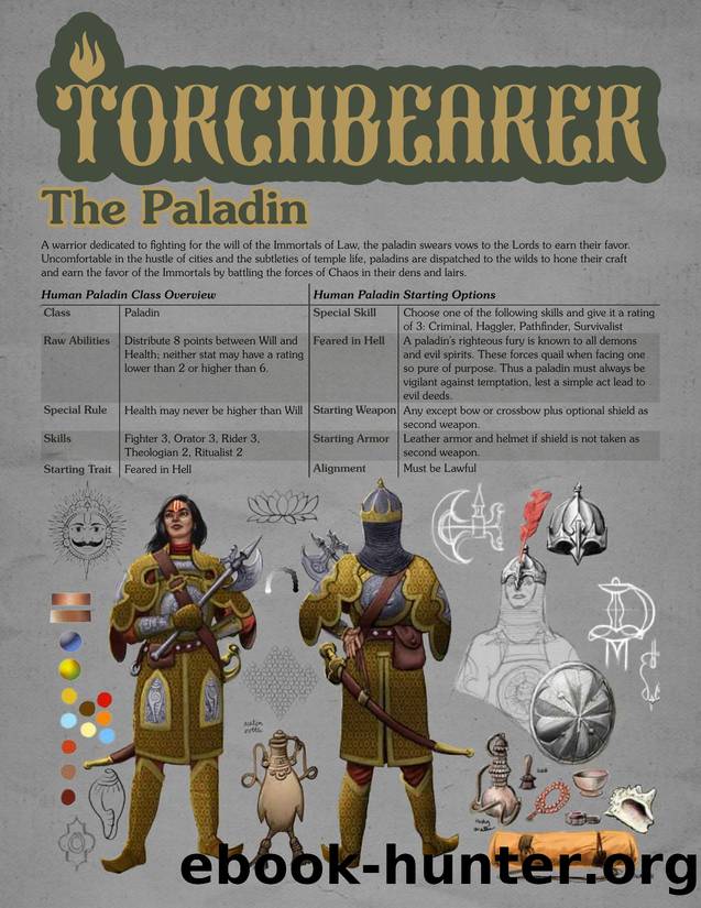 Torchbearer by Bonus Classes