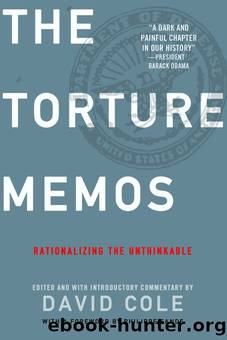 Torture Memos by David Cole