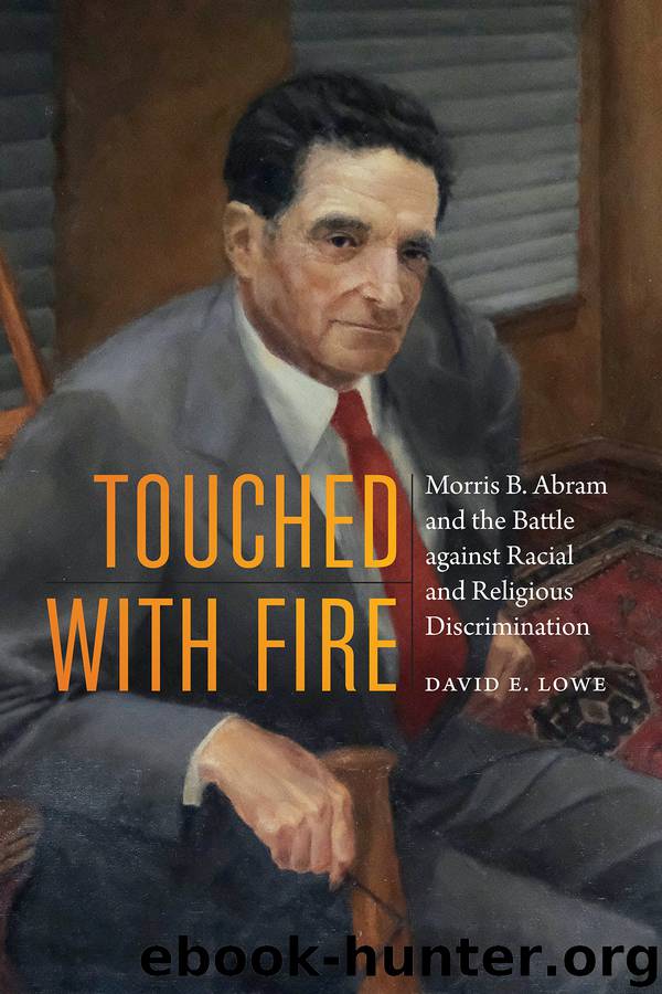 Touched with Fire by David E. Lowe