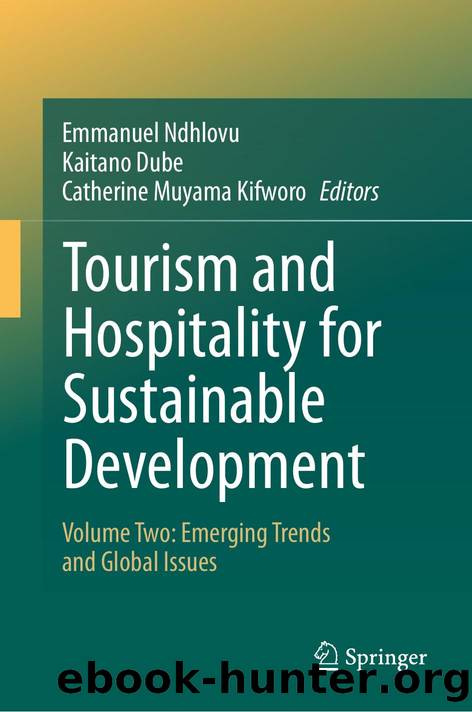 Tourism and Hospitality for Sustainable Development by Unknown