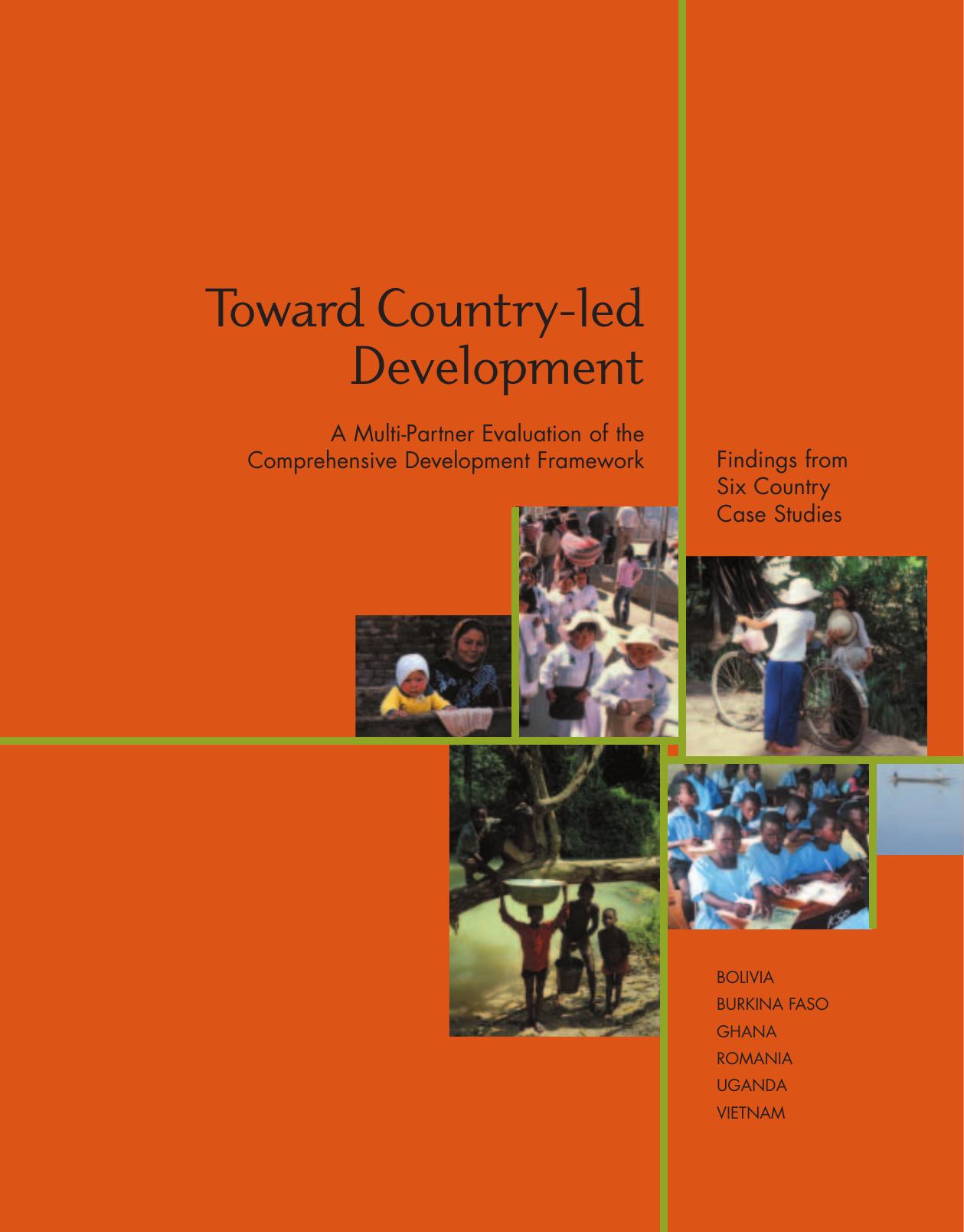 Toward Country-Led Development: A Multi-Partner Evaluation of the Comprehensive Development (Operations Evaluation Studies) by John R. Eriksson