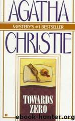 Towards Zero by Christie Agatha