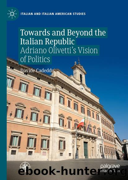 Towards and Beyond the Italian Republic by Davide Cadeddu
