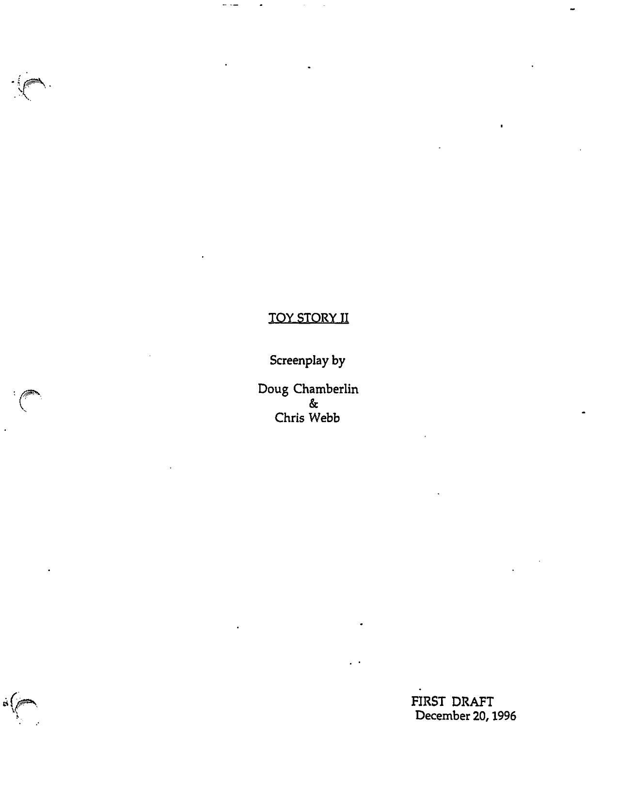 Toy Story 2 by Movie Scripts