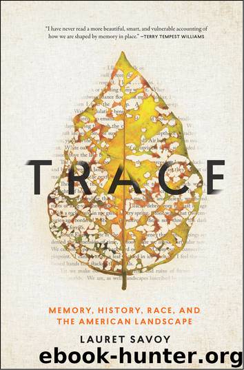 Trace by Lauret Savoy