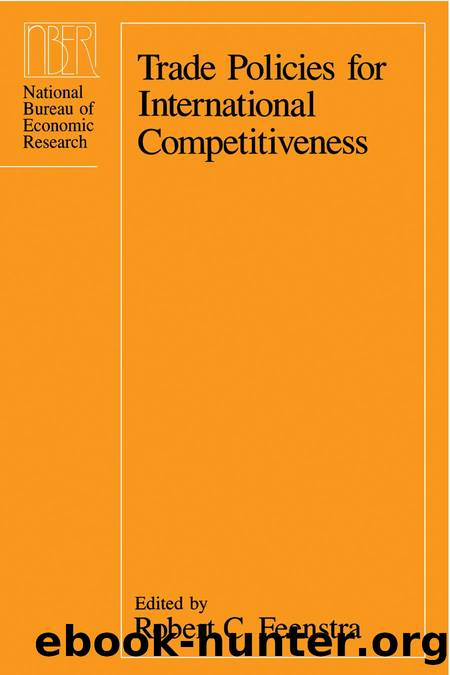 Trade Policies for International Competitiveness by Robert C. Feenstra