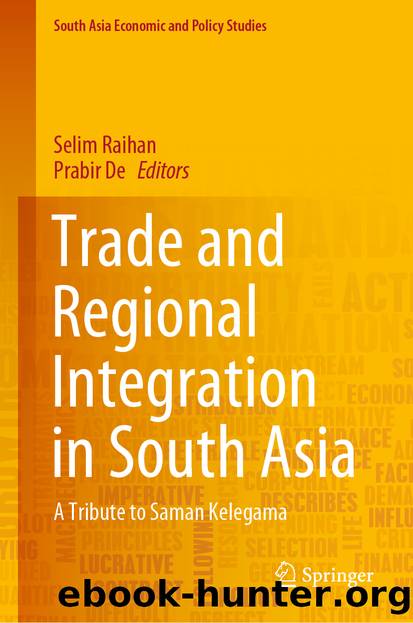 Trade and Regional Integration in South Asia by Unknown