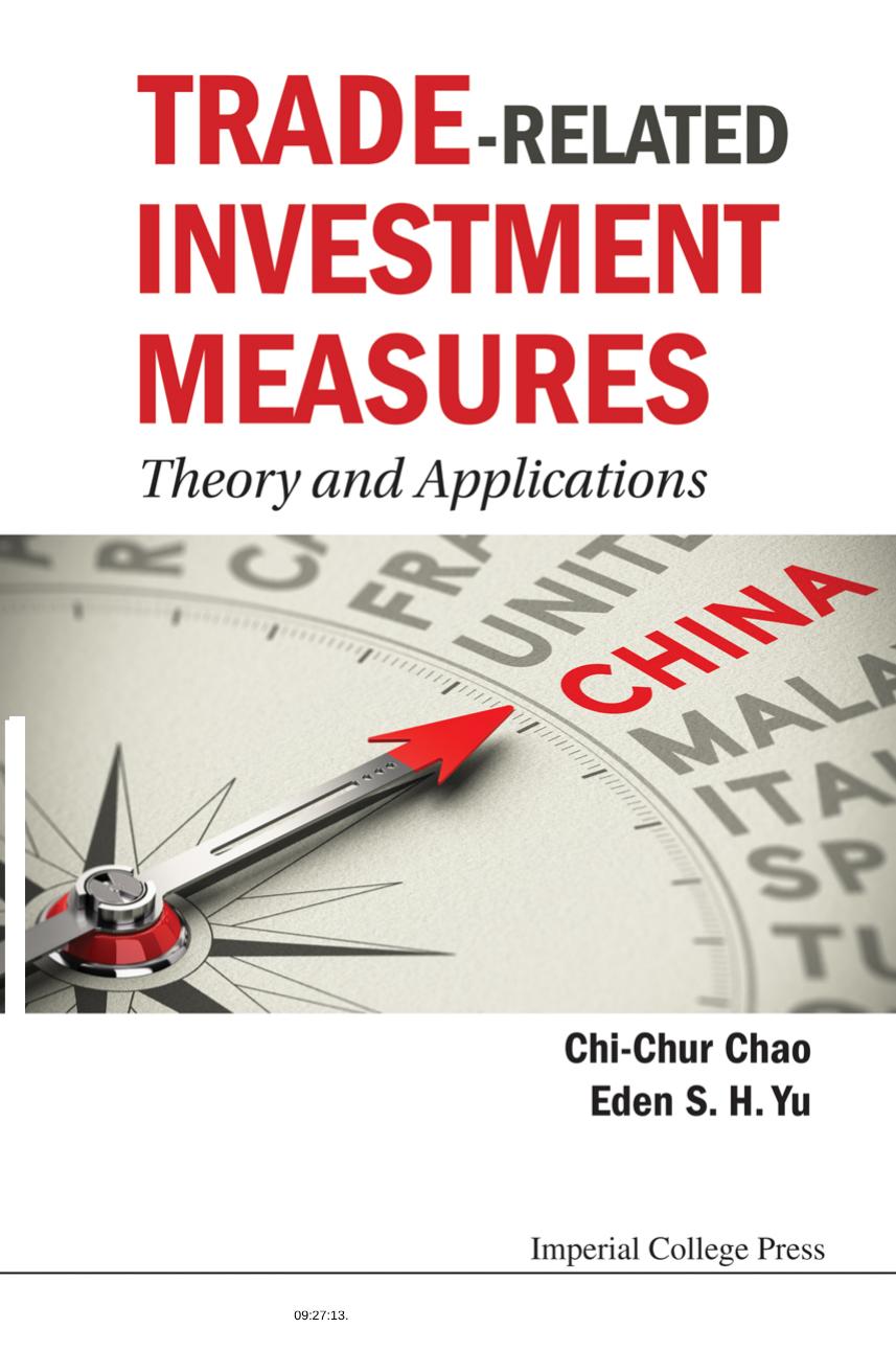 Trade-Related Investment Measures: Theory And Applications by Chi-Chur Chao