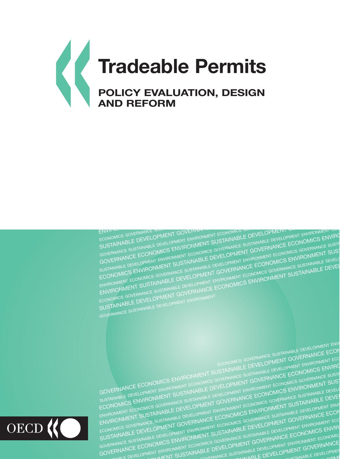Tradeable permits : policy evaluation, design and reform by OECD