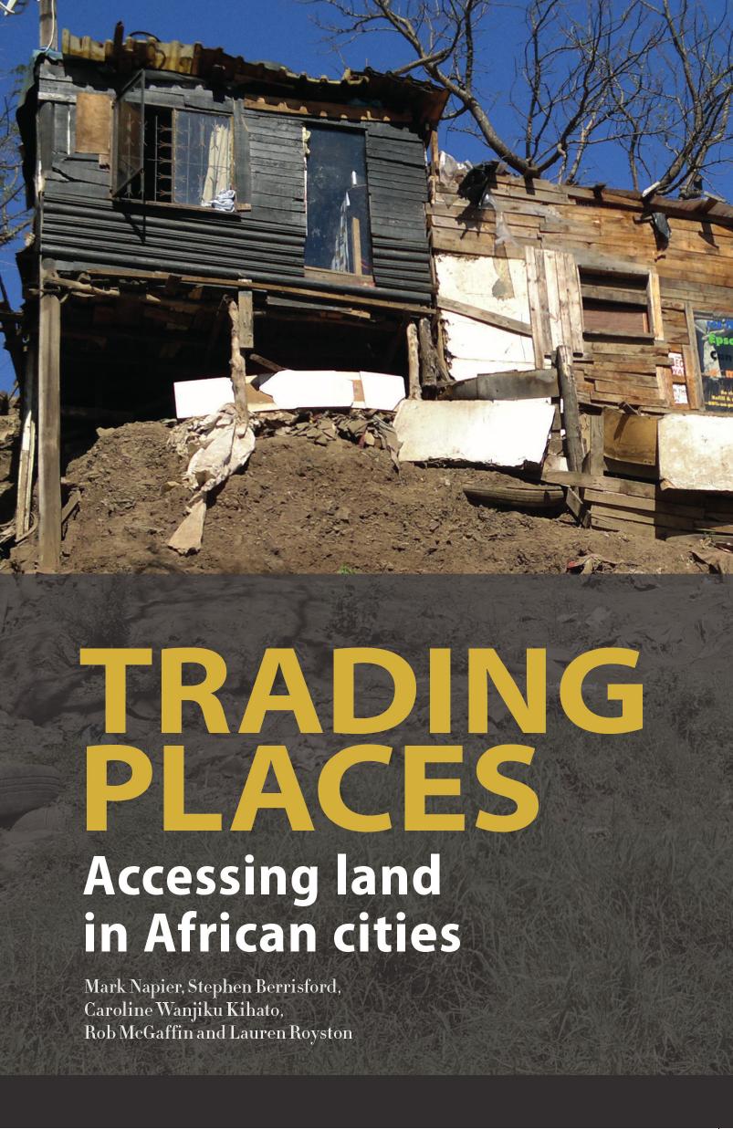 Trading Places: Accessing land in African cities by unknow