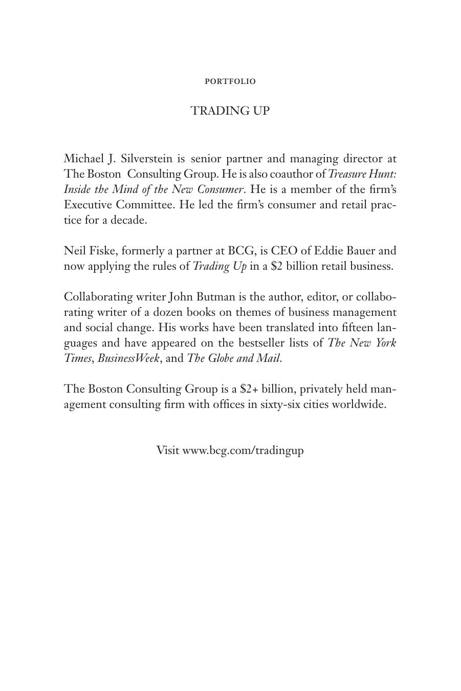 Trading Up: Why Consumers Want New Luxury Goods... And How Companies Create Them (Revised and Updated) by Michael J. Silverstein Neil Fiske