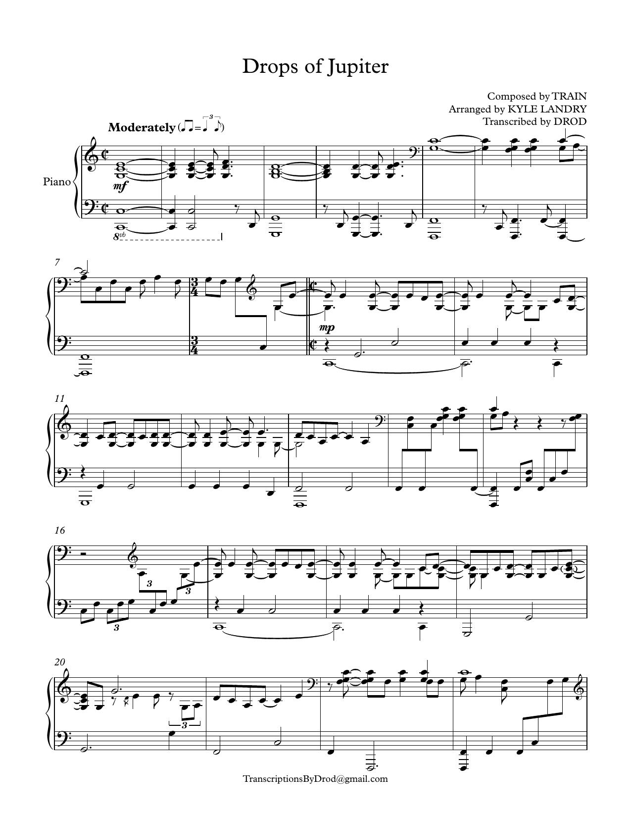 Train by Drops of Jupiter