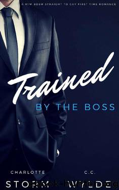 Trained By The Boss: MM BDSM Straight To Gay First Time Romance by Charlotte Storm & C.C. Wylde
