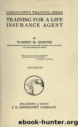 Training for a life insurance agent by University of California Libraries