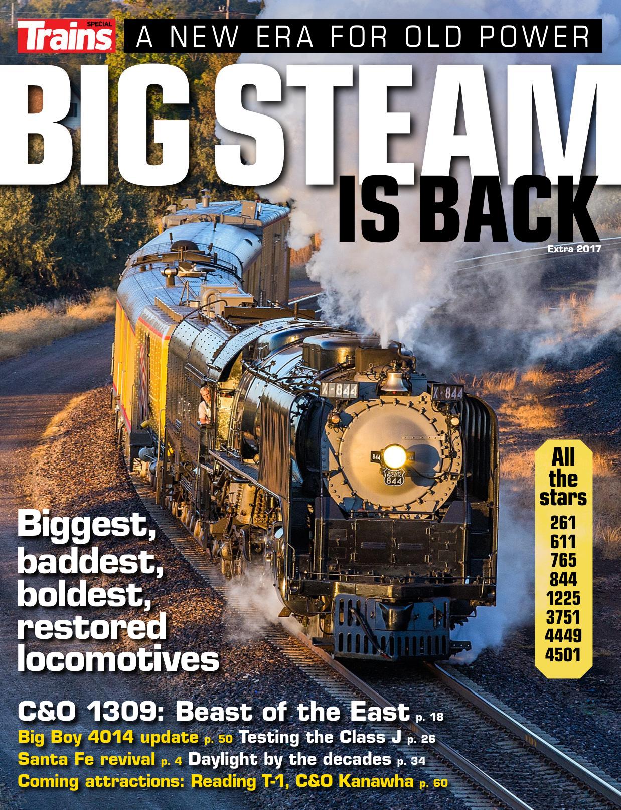 Trains Magazine Special Edition No.19 - Big Steam is Back (2017) by Unknow