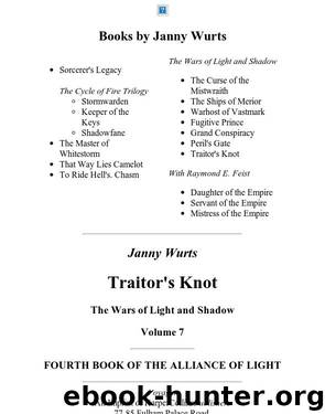 Traitor's Knot by Janny Wurts