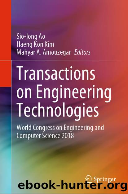 Transactions on Engineering Technologies by Unknown
