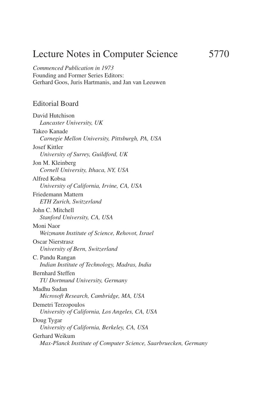 Transactions on Pattern Languages of Programming I by Daniel Vainsencher Andrew P. Black (auth.) James Noble Ralph Johnson (eds.)