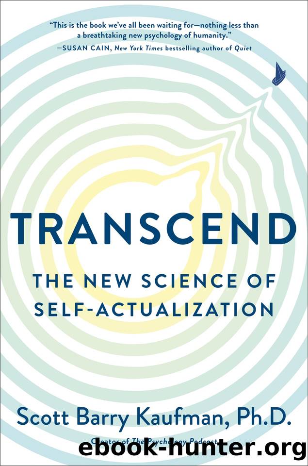 Transcend by Kaufman Scott Barry