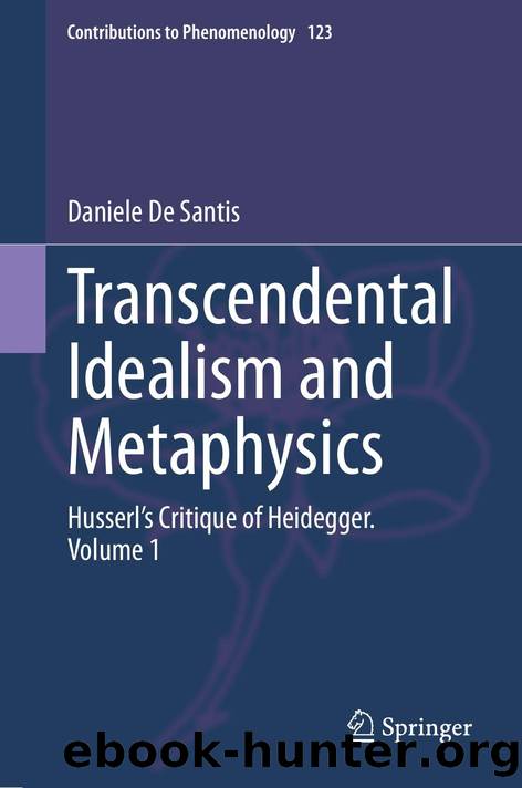 Transcendental Idealism and Metaphysics by Unknown