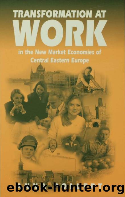 Transformation at Work : In the New Market Economies of Central Eastern Europe by Anna Pollert