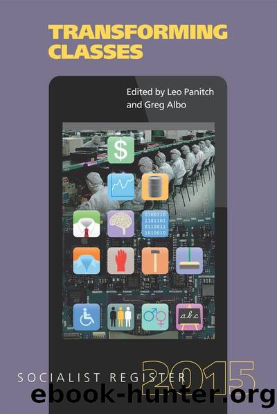 Transforming Classes: Socialist Register 2015 by Greg Albo & Leo Panitch