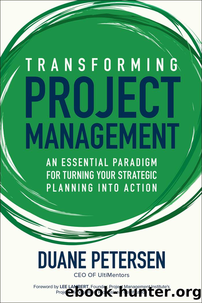 Transforming Project Management by Duane Petersen