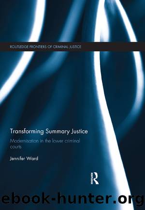 Transforming Summary Justice by Jenni Ward