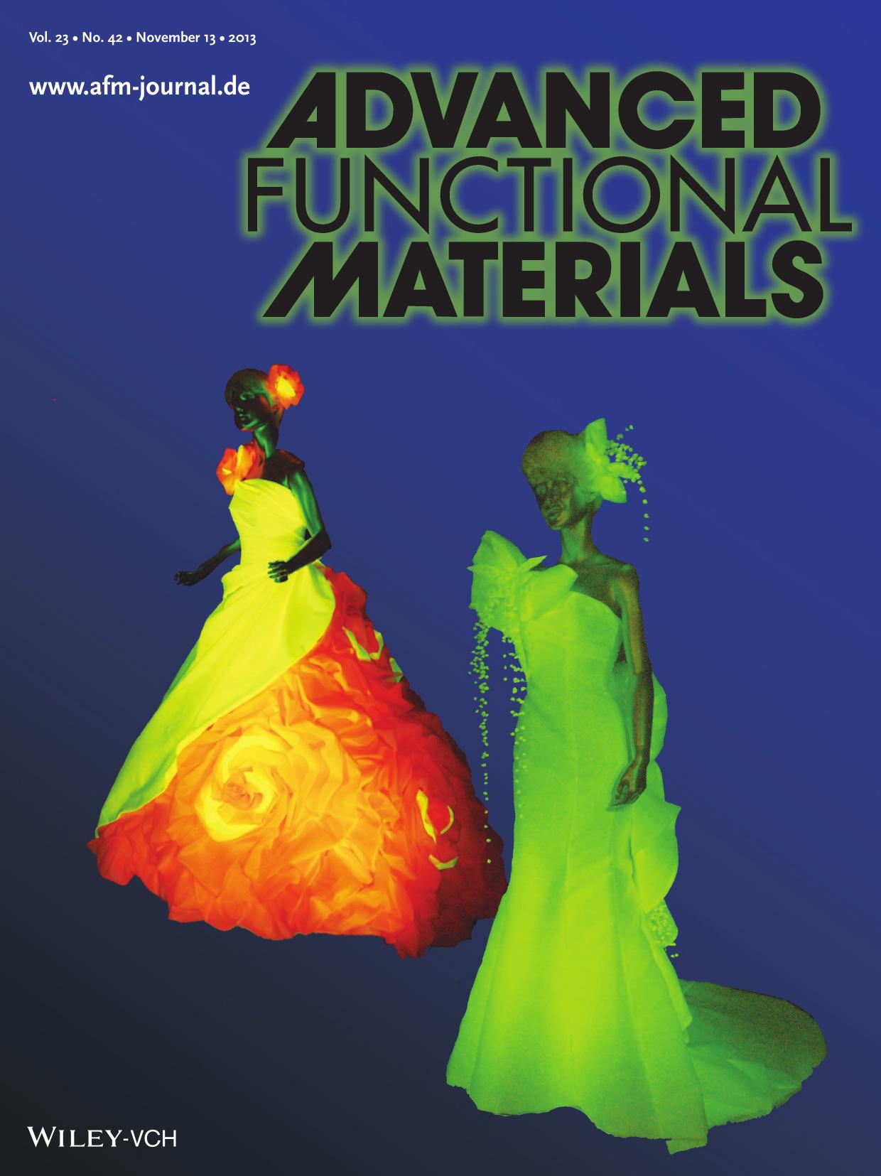 Transgenics: Colored Fluorescent Silk Made by Transgenic Silkworms (Adv. Funct. Mater. 422013) by Unknown