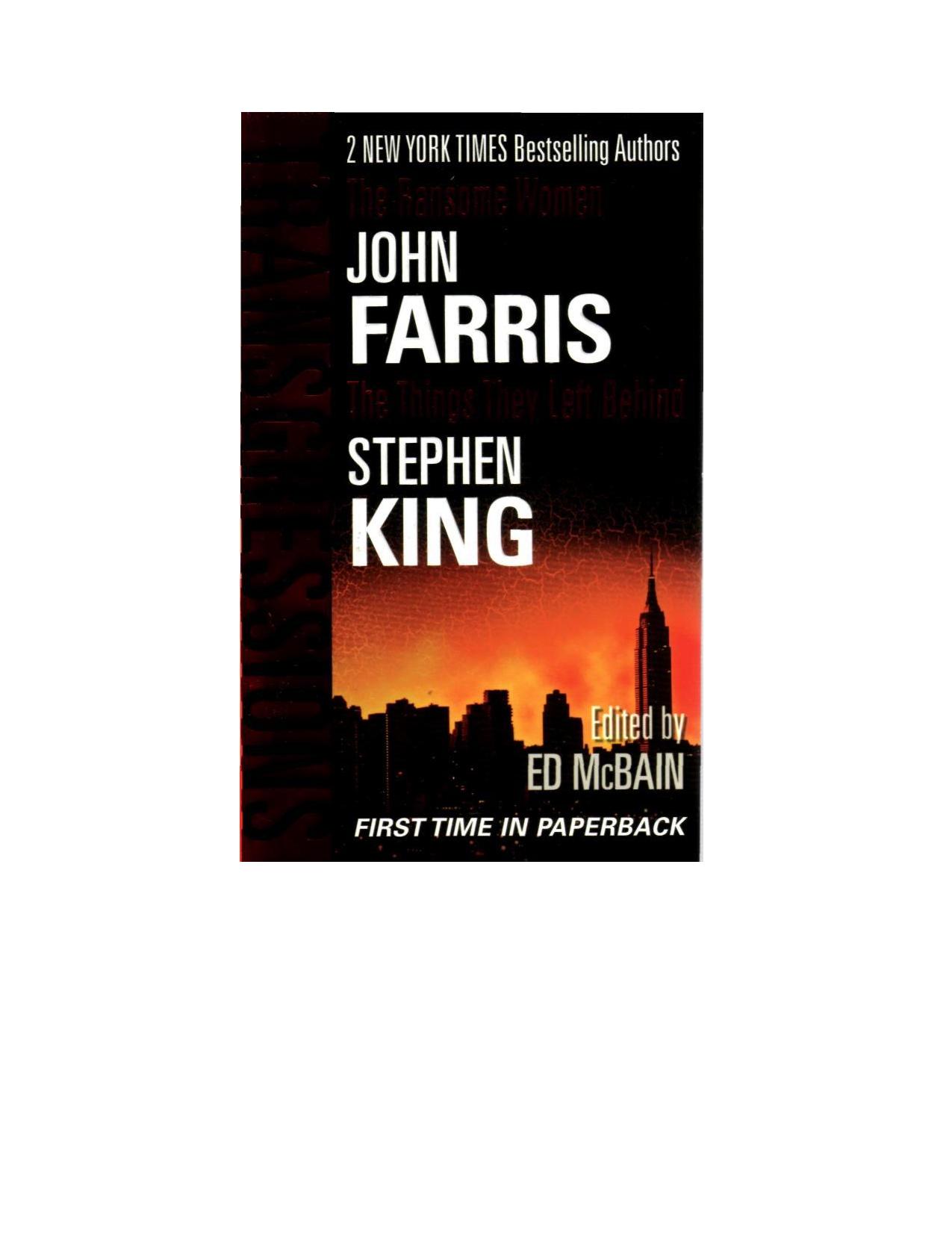 Transgressions by Stephen King and John Farris