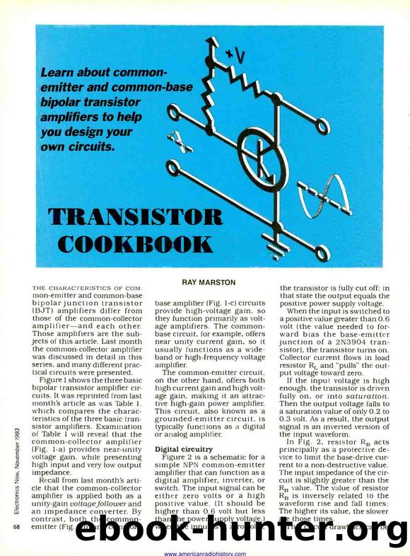 Transistor Cookbook by Unknown