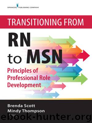 Transitioning From RN to MSN by Scott Brenda Thompson Mindy