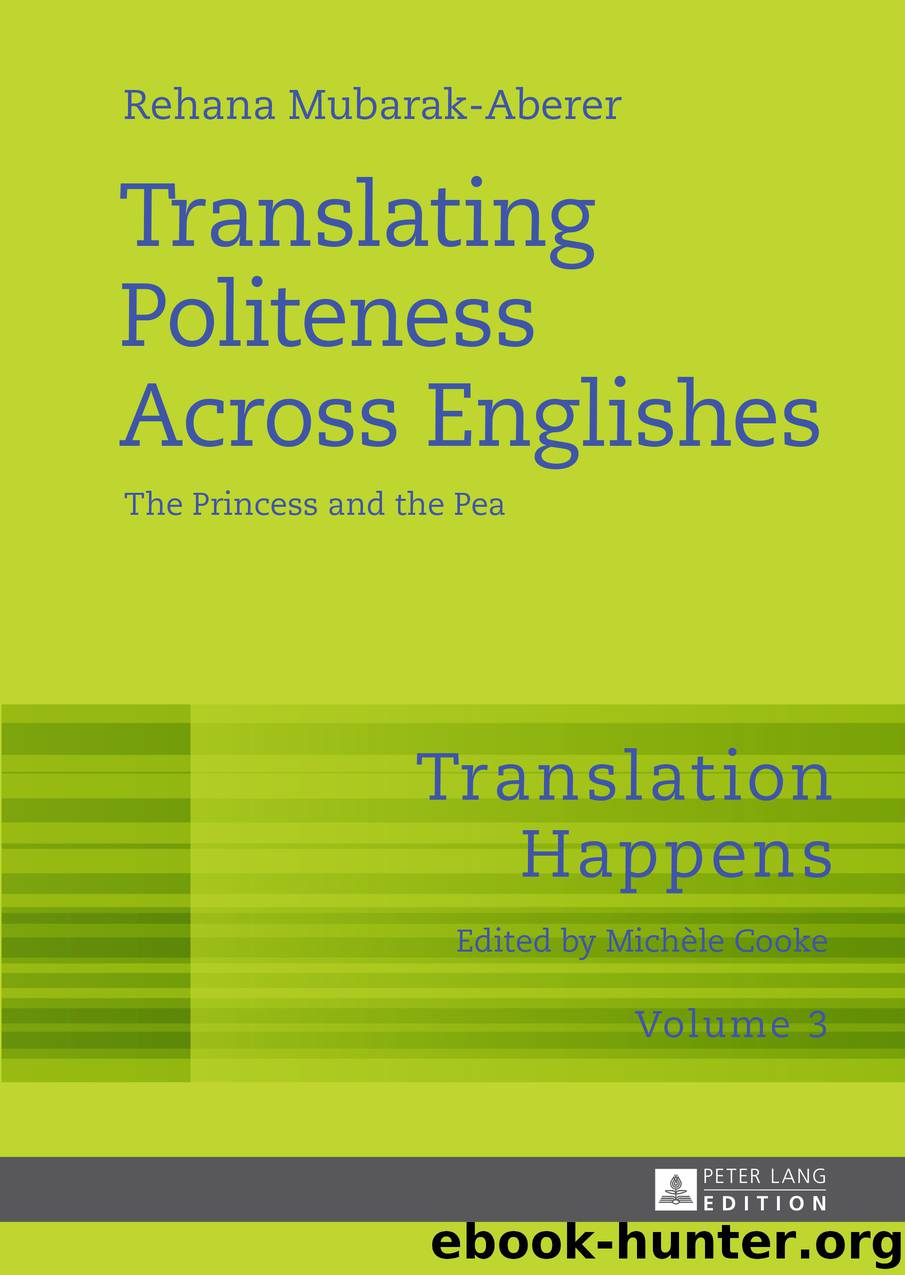 Translating Politeness Across Englishes by Rehana Mubarak-Aberer