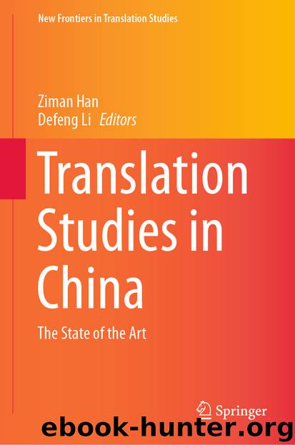 Translation Studies in China by Unknown