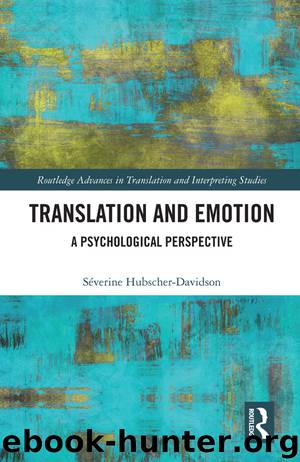 Translation and Emotion by Hubscher-Davidson Séverine