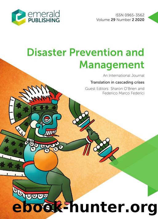 Translation in Cascading Crises by Sharon O'Brien; Federico Federici