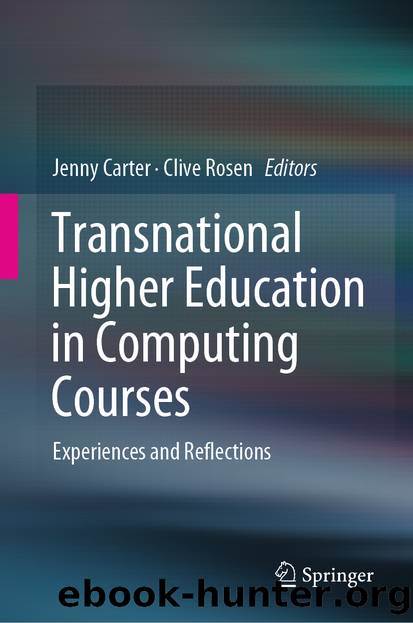 Transnational Higher Education in Computing Courses by Unknown