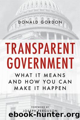 Transparent Government by Donald Gordon