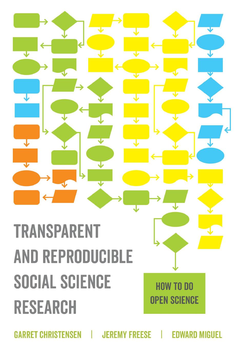 Transparent and Reproducible Social Science Research: How to Do Open Science by Garret Christensen Jeremy Freese Edward Miguel