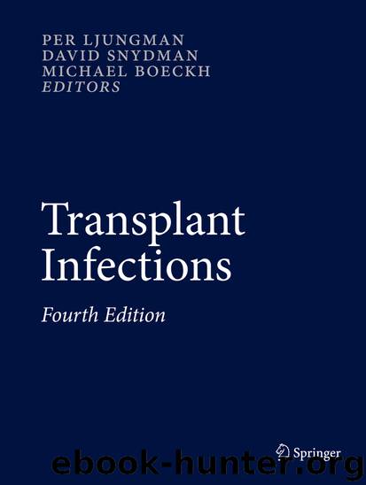 Transplant Infections by Per Ljungman David Snydman & Michael Boeckh