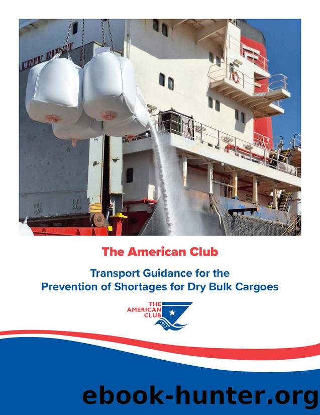 Transport Guidance for the Prevention of Shortages for Dry Bulk Cargoes by Unknown